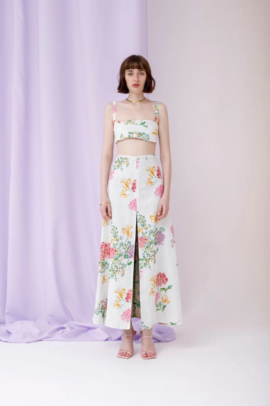 Isla & White Women's Zephyr Skirt - Lightweight & Flowy Summer Skirt