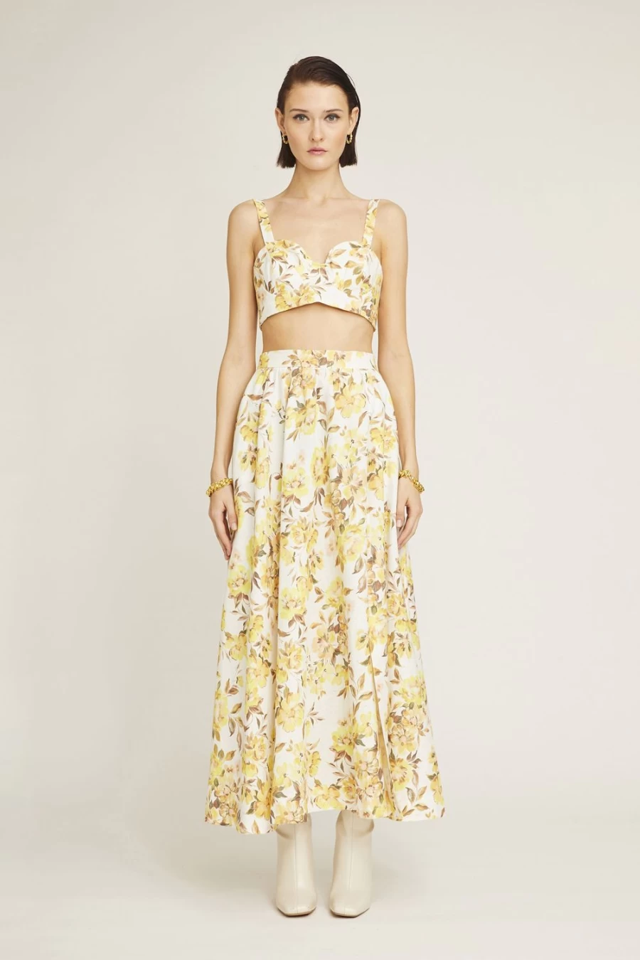 Isla & White Women's Mae Skirt - Elegant & Comfortable Summer Skirt for Women